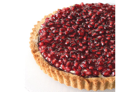 Pomegranate pie